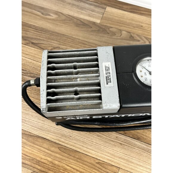 Vtg 1987 Black & Decker Air Station 9527 Compressor Inflator Tested Works - Picture 3 of 10